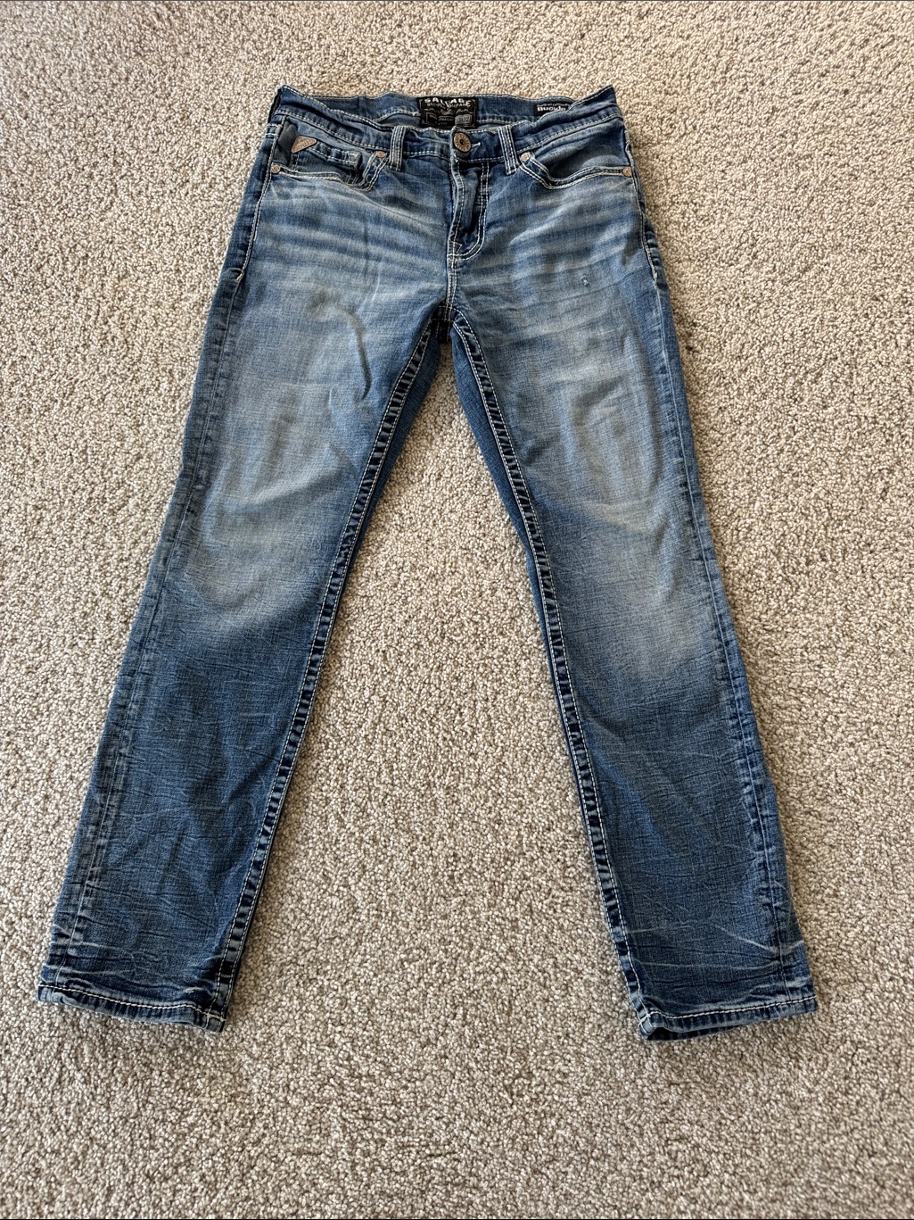 Men’s Salvage Havoc Straight Slim Fit Size 33x32